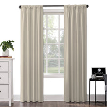Cargar imagen en el visor de la galería, Juego De 2 Cortinas En Tela - Varios Tamaños