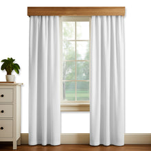 Cargar imagen en el visor de la galería, Juego De 2 Cortinas En Tela PANAMA para RIEL - Varios Tamaños