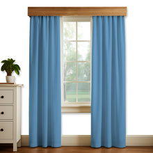 Cargar imagen en el visor de la galería, Juego De 2 Cortinas En Tela PANAMA para RIEL - Varios Tamaños