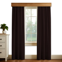 Cargar imagen en el visor de la galería, Juego De 2 Cortinas En Tela PANAMA para RIEL - Varios Tamaños