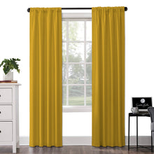 Cargar imagen en el visor de la galería, Juego De 2 Cortinas En Tela - Varios Tamaños