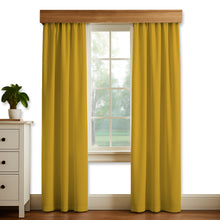 Cargar imagen en el visor de la galería, Juego De 2 Cortinas En Tela PANAMA para RIEL - Varios Tamaños