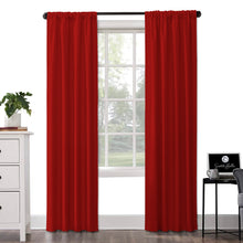 Cargar imagen en el visor de la galería, Juego De 2 Cortinas En Tela - Varios Tamaños