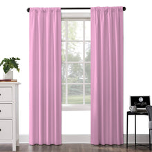 Cargar imagen en el visor de la galería, Juego De 2 Cortinas En Tela - Varios Tamaños