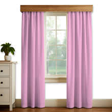 Cargar imagen en el visor de la galería, Juego De 2 Cortinas En Tela PANAMA para RIEL - Varios Tamaños