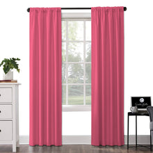 Cargar imagen en el visor de la galería, Juego De 2 Cortinas En Tela - Varios Tamaños