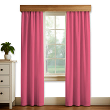 Cargar imagen en el visor de la galería, Juego De 2 Cortinas En Tela PANAMA para RIEL - Varios Tamaños