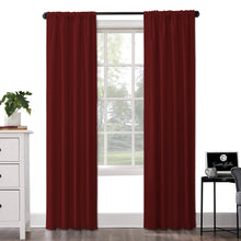 Cargar imagen en el visor de la galería, Juego De 2 Cortinas En Tela - Varios Tamaños