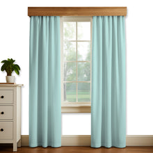 Cargar imagen en el visor de la galería, Juego De 2 Cortinas En Tela PANAMA para RIEL - Varios Tamaños