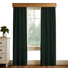 Cargar imagen en el visor de la galería, Juego De 2 Cortinas En Tela PANAMA para RIEL - Varios Tamaños
