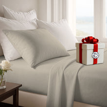 Cargar imagen en el visor de la galería, Juego de Sábanas - 1 Plaza y Media Liso + REGALO - VARIOS COLORES