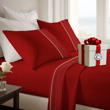 Cargar imagen en el visor de la galería, Juego de Sábanas Multiaguja - Queen Liso + REGALO