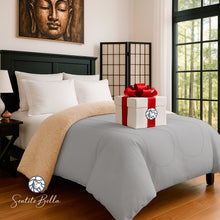 Cargar imagen en el visor de la galería, 1 Plaza Acolchado CORDERITO + Sabanas + Fundas Almohadas + REGALO Combo