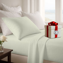 Cargar imagen en el visor de la galería, Juego de Sábanas - 1 Plaza y Media Liso + REGALO - VARIOS COLORES
