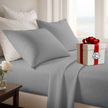 Cargar imagen en el visor de la galería, Juego de Sábanas - Queen Liso + REGALO - VARIOS COLORES