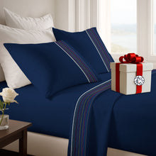 Cargar imagen en el visor de la galería, Juego de Sábanas Multiaguja - Queen Liso + REGALO