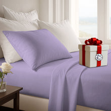 Cargar imagen en el visor de la galería, Juego de Sábanas - 1 Plaza y Media Liso + REGALO - VARIOS COLORES