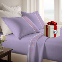 Cargar imagen en el visor de la galería, Juego de Sábanas Multiaguja - Queen Liso + REGALO