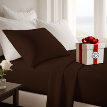 Cargar imagen en el visor de la galería, Juego de Sábanas - 1 Plaza y Media Liso + REGALO - VARIOS COLORES