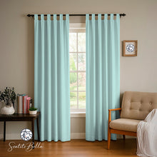 Cargar imagen en el visor de la galería, Juego De 2 Cortinas En Tela Panama con Presillas - Varios Tamaños