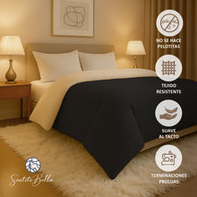 Cargar imagen en el visor de la galería, 2 Plazas Acolchado CORDERITO + Sabanas + Fundas Almohadas + REGALO Combo