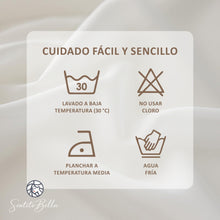 Cargar imagen en el visor de la galería, Juego De 2 Cortinas En Tela Voile Bual - Para Barrote o Tensor - Varios Tamaños