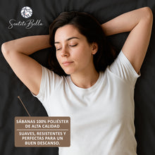 Cargar imagen en el visor de la galería, Juego de Sábanas - 2 Plazas Liso + REGALO - VARIOS COLORES