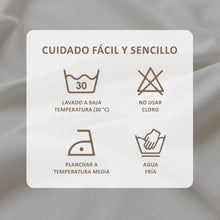 Cargar imagen en el visor de la galería, Juego de Sábanas Multiaguja - 2 Plazas Liso + REGALO