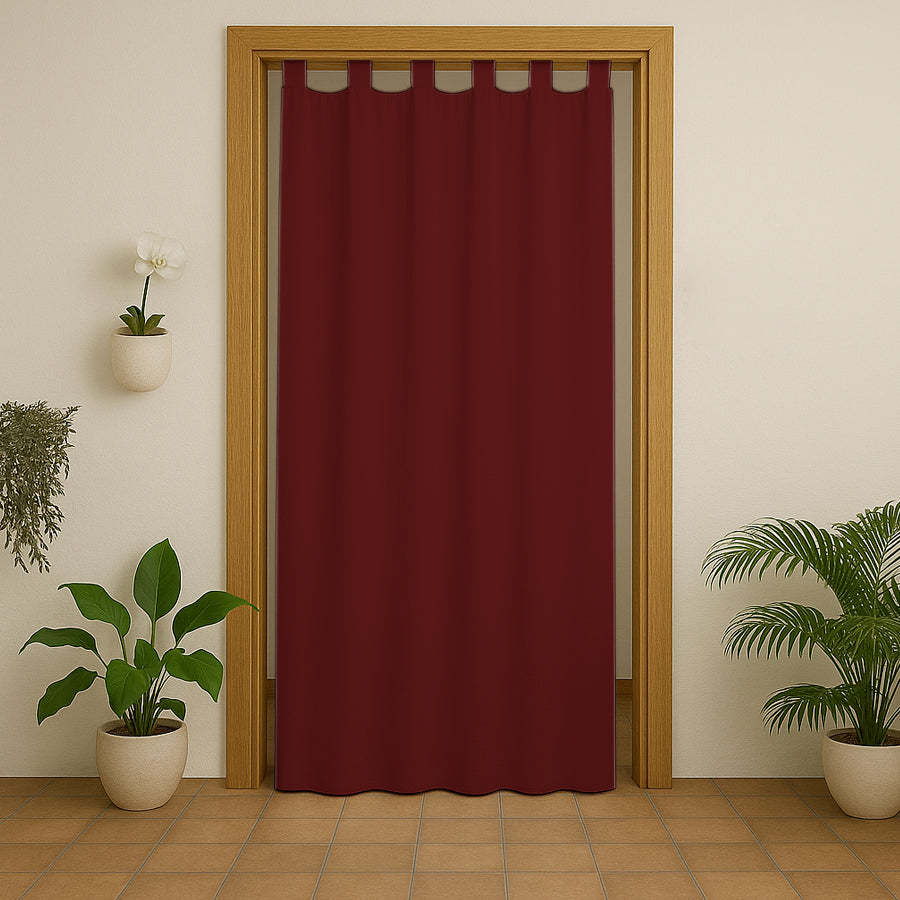 Cortinas para Puerta en Tela Panama 120x190