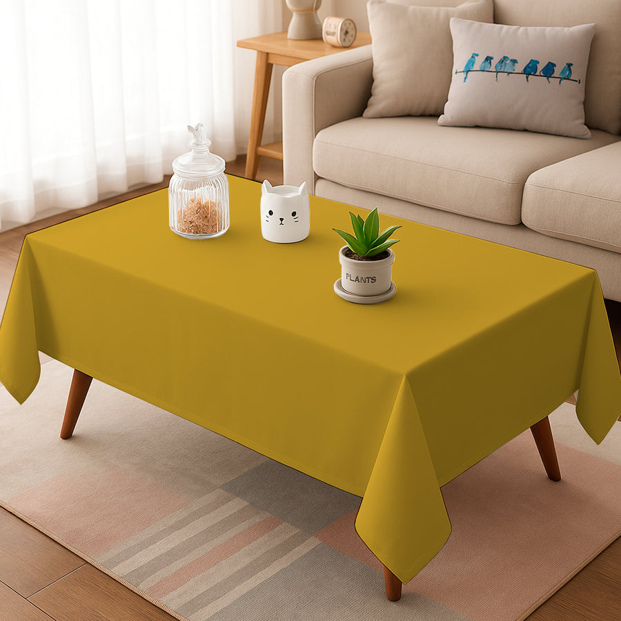 Mantel para Mesa Ratona En Tela Panama 70x70 cm Varios Colores