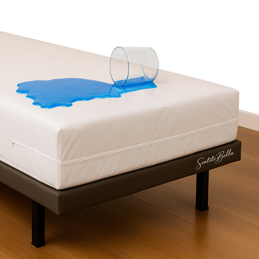 Forro De Colchón Impermeable Con Cierre 80x190x20 Cm