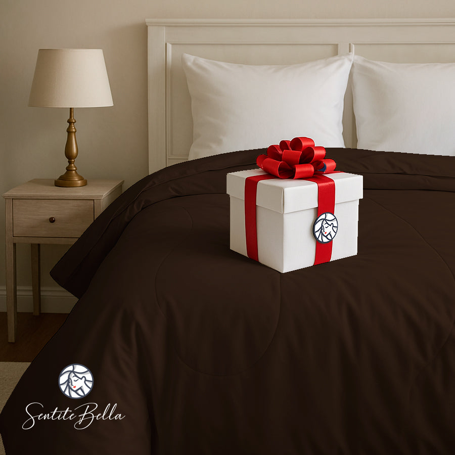 1 Plaza Acolchado + Sabanas + Fundas Almohadas + REGALO Combo