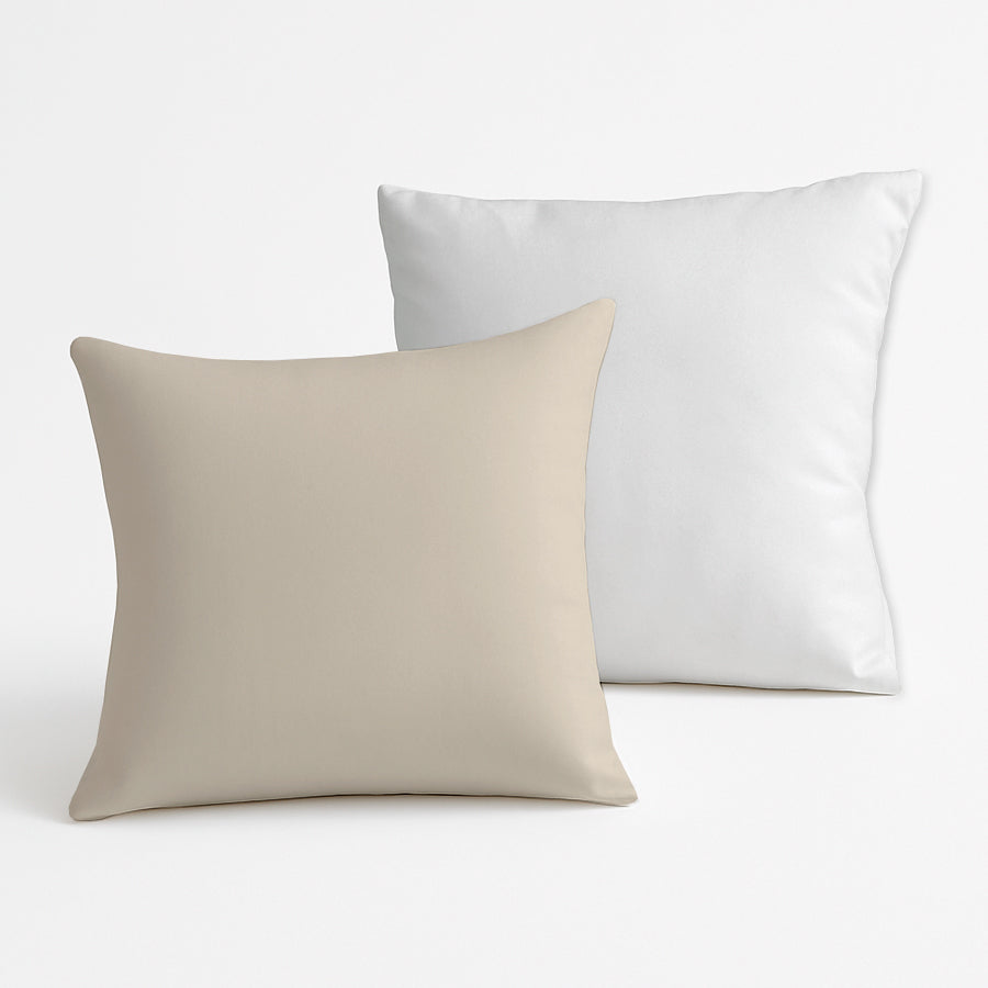 Set Funda Almohadon + Relleno Almohadon Tela Panama 50x50 cm