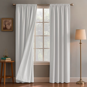 Juego De 2 Cortinas Blackout - Varios Tamaños