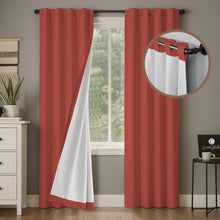 Cargar imagen en el visor de la galería, Juego De 2 Cortinas Blackout CON PRESILLAS OCULTAS
