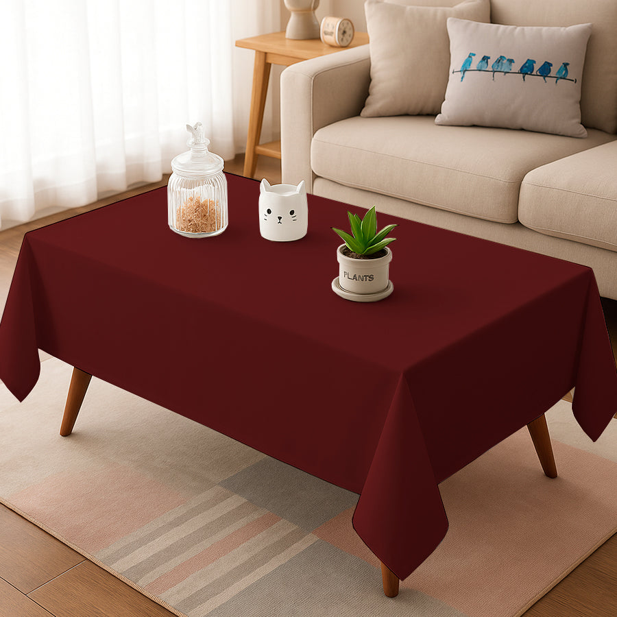 Mantel para Mesa Ratona En Tela Panama 70x70 cm Varios Colores
