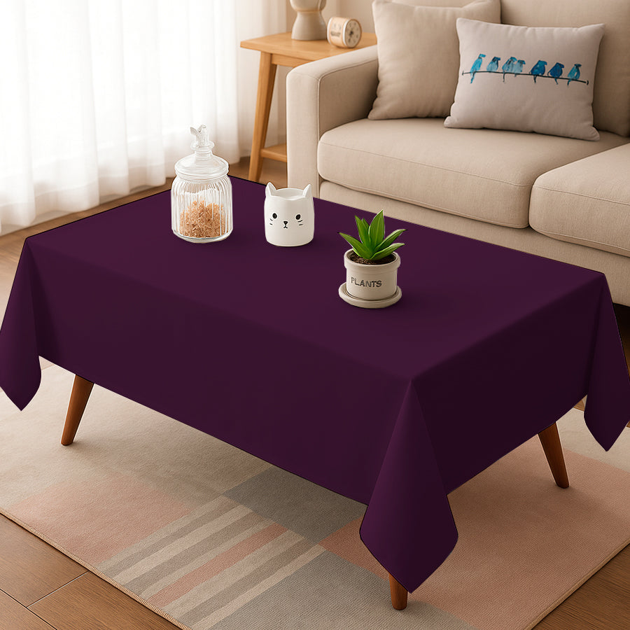 Mantel para Mesa Ratona En Tela Panama 70x70 cm Varios Colores