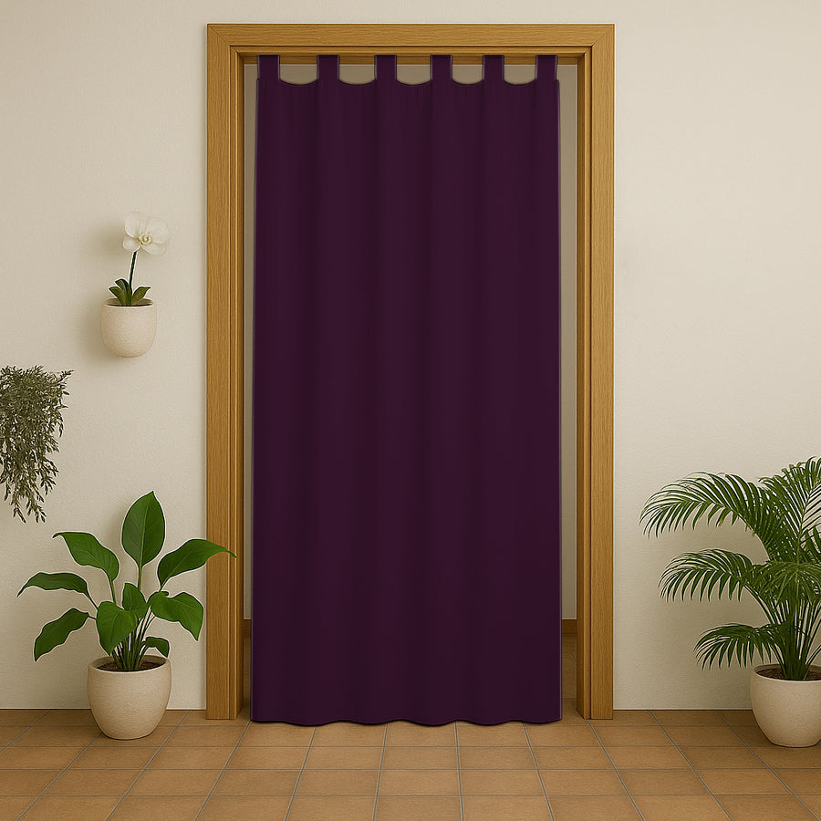 Cortinas para Puerta en Tela Panama 120x190