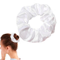 Coleros Colitas Scrunchies En Saten Satin Pelo Cabello Varios Colores