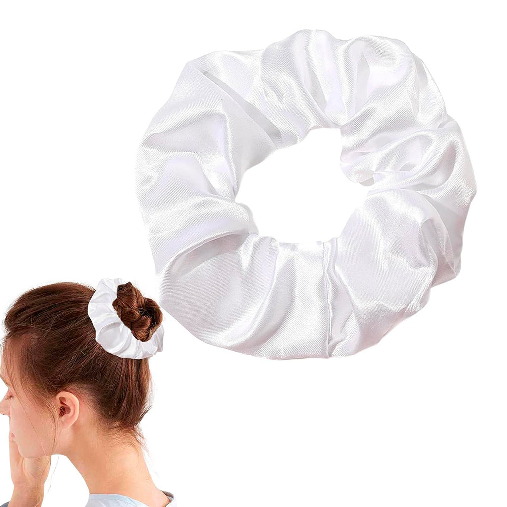 Coleros Colitas Scrunchies En Saten Satin Pelo Cabello Varios Colores