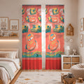 Juego De 2 Cortinas Disney En Tela Voile Bual 150x210 / Diseño Cars
