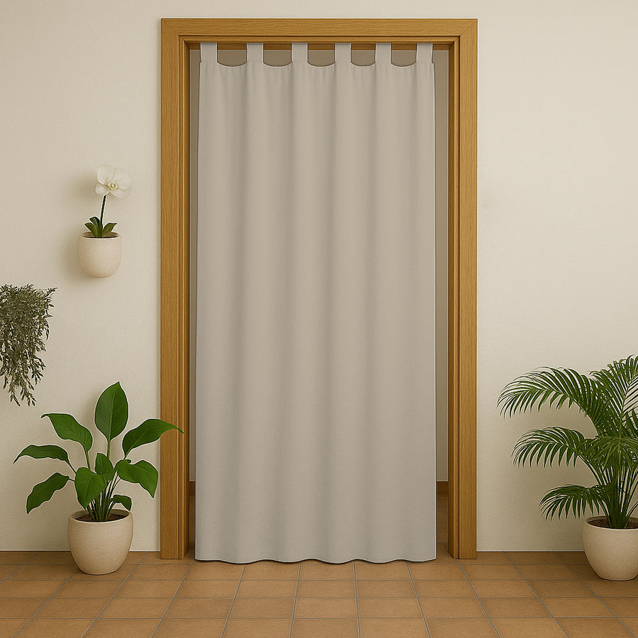 Cortinas para Puerta en Tela Panama 120x190