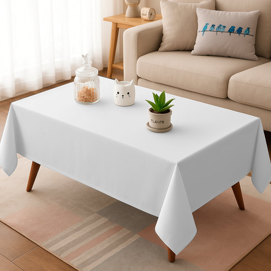 Mantel para Mesa Ratona En Tela Panama 70x70 cm Varios Colores