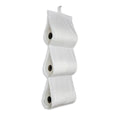 Porta Rollo Papel Higienico Baño Triple de Tela Broderie