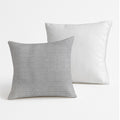Set Funda Almohadon + Relleno Almohadon Tela Rustica 50x50 cm