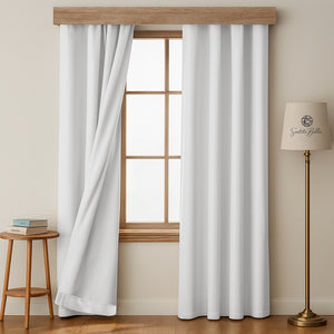 Juego De 2 Cortinas Blackout para RIEL - Varios Tamaños
