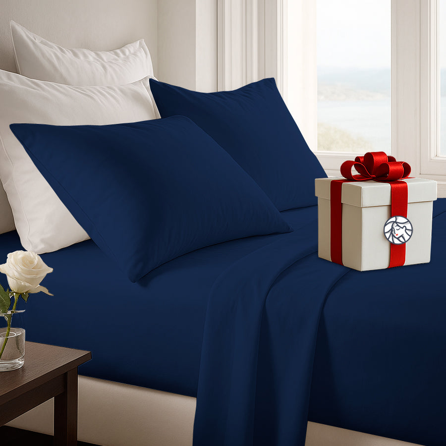 Juego de Sabanas Lisas - 1 Plaza x 20 cm de ALTURA