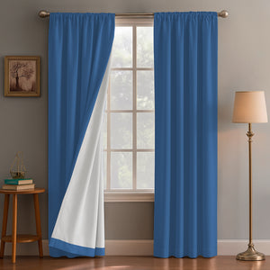 Juego De 2 Cortinas Blackout - Varios Tamaños