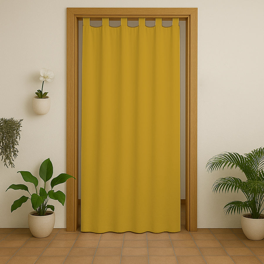 Cortinas para Puerta en Tela Panama 120x190