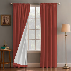 Juego De 2 Cortinas Blackout - Varios Tamaños